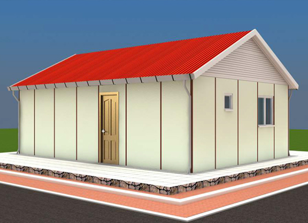 55 metrekare prefabrik ev