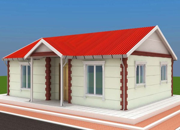 81 metrekare prefabrik ev