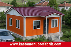 45 metrekare tek katlı prefabrik ev