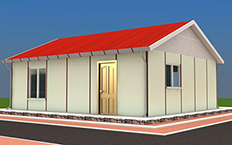 48 metrekare tek katlı prefabrik ev