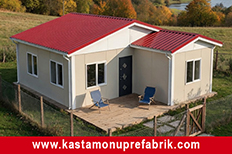 49 metrekare tek katlı prefabrik ev