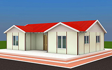 75 metrekare tek katlı prefabrik ev