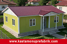 82 metrekare tek katlı prefabrik ev