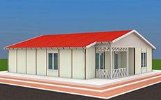 91 metrekare tek katlı prefabrik ev